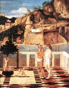 Sacred Allegory (detail) dfgjik, BELLINI, Giovanni
